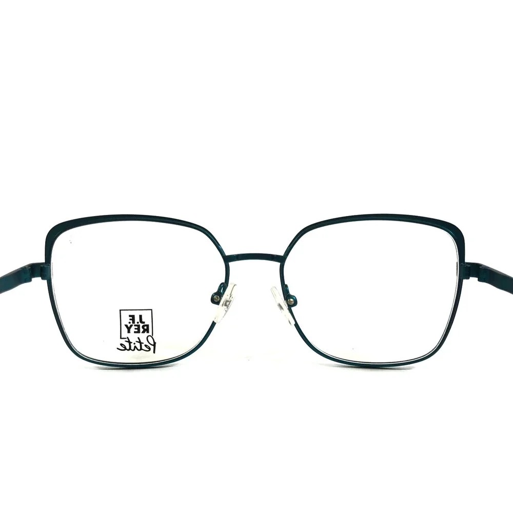 J.F. Rey Petite Eyeglasses Frames PM094 4701 Black Blue Butterfly 48-16-135